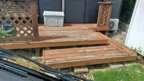 高崎市　T様邸　ベランダ撤去工事